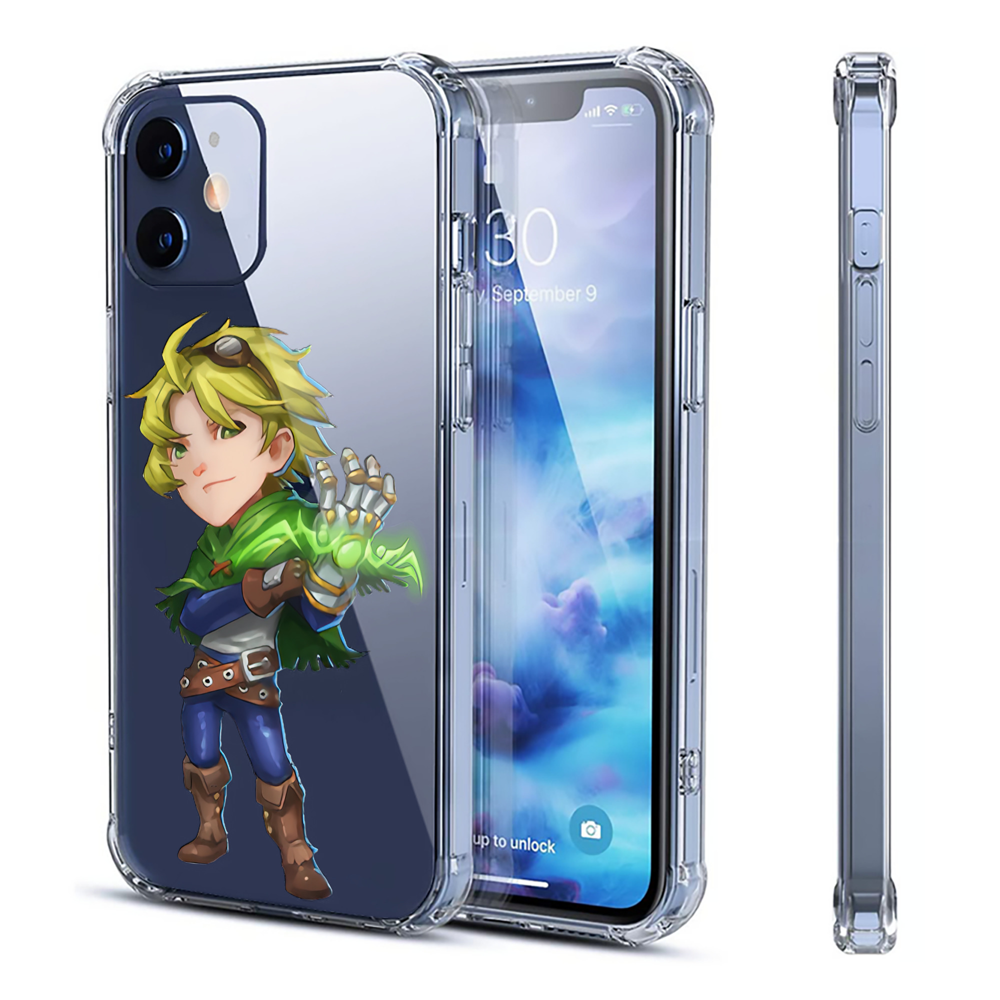 （画像用） リーグ・オブ・レジェンド League of Legends LOL 【iPhone 12シリーズ対応】透明スマホケース（クリアソフトケース）